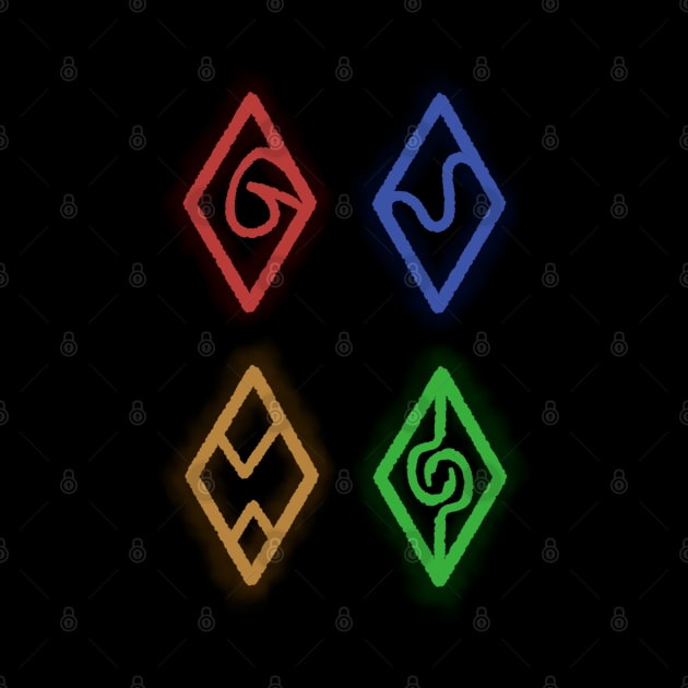 Elemental Runes (Bright) by Nic Stylus