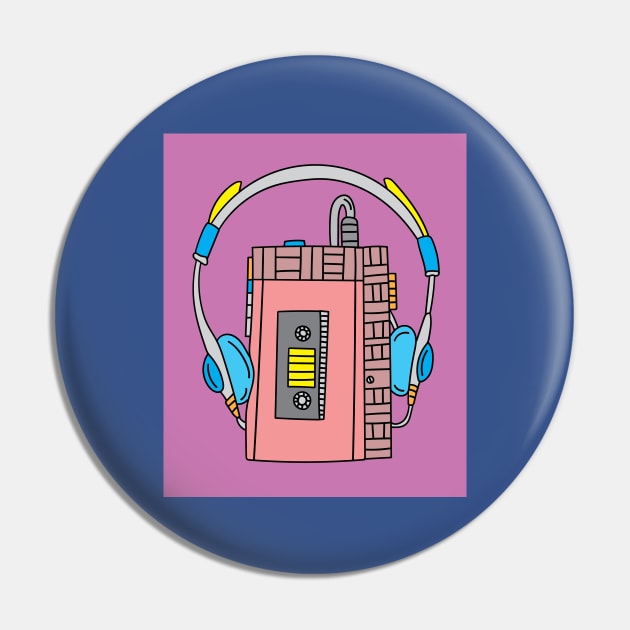 Old Colorful Stylish Retro Music Radios Pin by flofin
