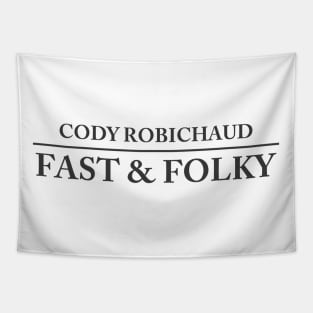 Fast & Folky Wordmark Tapestry