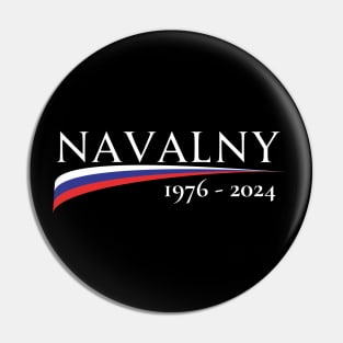 NAVALNY Alexei , RIP, russia flag Pin