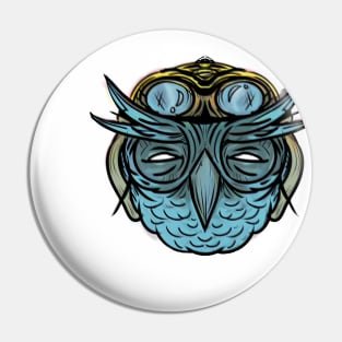 Owl Character 01 Pin