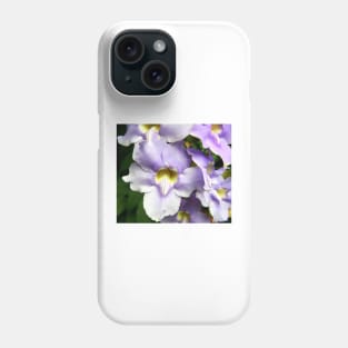 Purple and Yellow Flower Blooms Phone Case