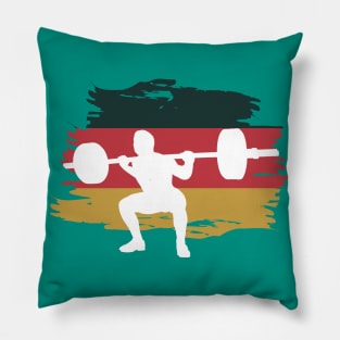 Squat German Flag - Powerlifting Pillow