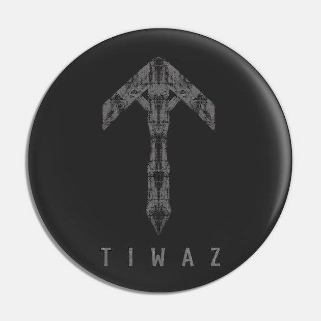 Tiwaz, Rune of Tyr Pin by Alpha Eoh