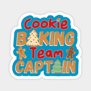 Cookie Baking Team Captain Magnet