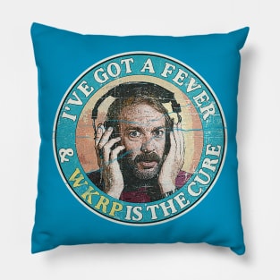 WKRP VINTAGE retro Pillow