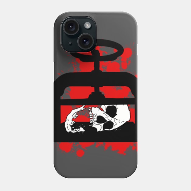 Skull in a book press! Phone Case by SeveralDavids