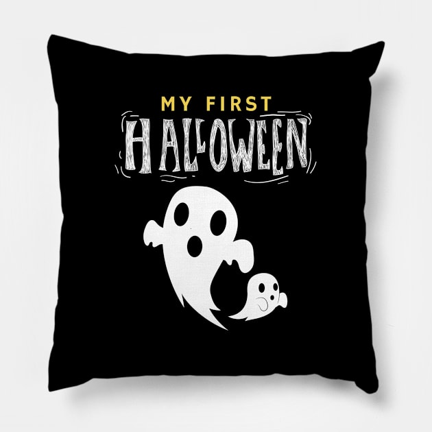 it's my first Halloween Pillow by Mplanet