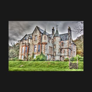 Shambellie House New Abbey Dumfries Galloway HDR Photo T-Shirt