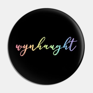 wynhaught rainbow Pin