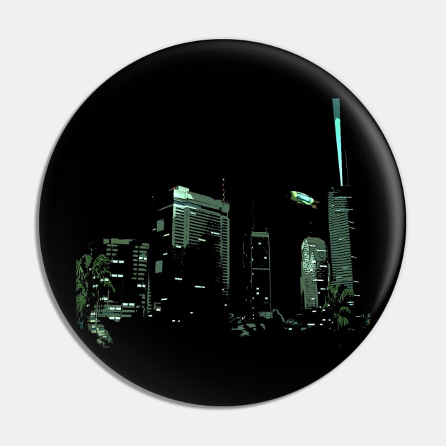 Vice City Downtown - Night Pin by MgT510