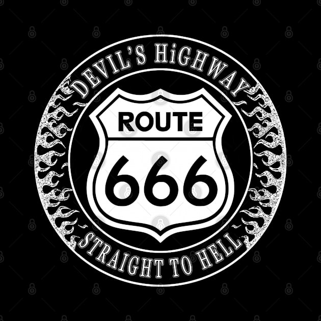 Route 666 by CosmicAngerDesign