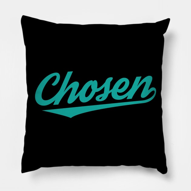 Chosen Pillow by worshiptee