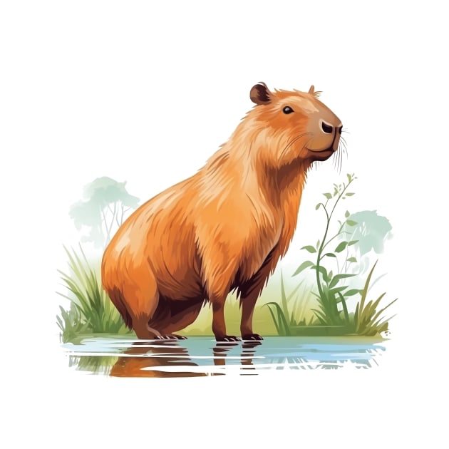 I Love Capybaras by zooleisurelife