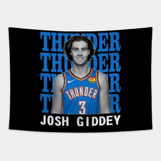 Oklahoma City Thunder Josh Giddey 3 Tapestry