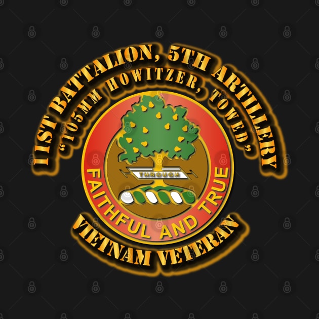 1st Battalion, 5th Artillery (105mm Howitzer, Towed) without SVC Ribbon by twix123844