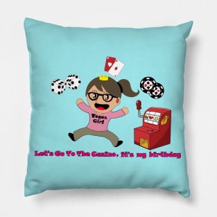 Vegas Girl Pillow