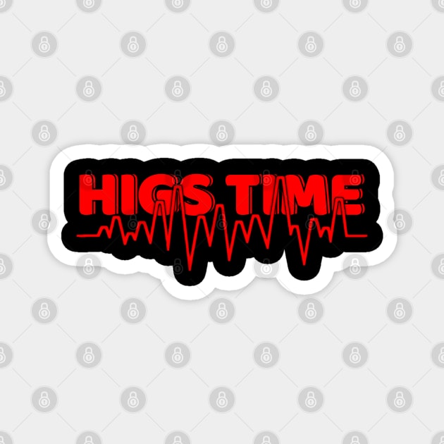 Higs time graph Magnet by SkullRacerShop