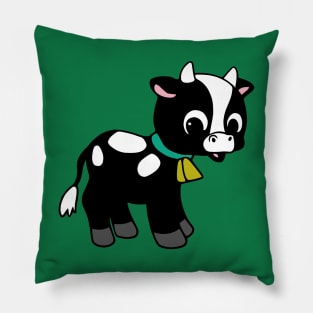 Cute Baby Cow Calf Pillow