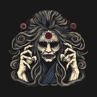 Japan horror woman T-Shirt