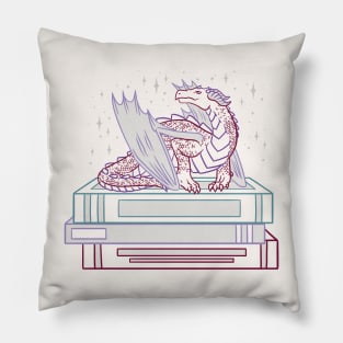 Lil Book Dragon Pillow