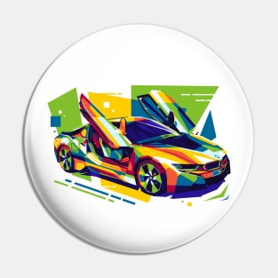 BMW i8 Stylish Pin