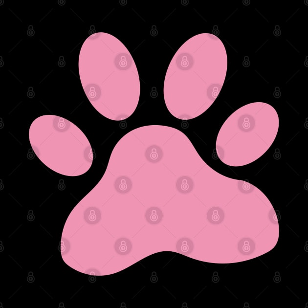 Pink Paw Prints by Family shirts