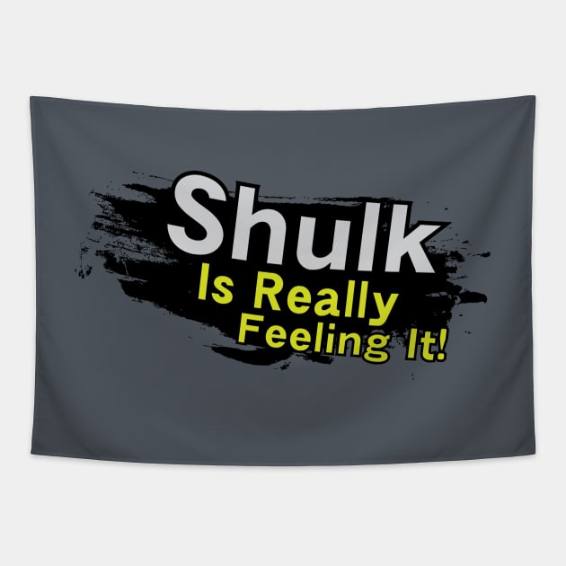 Shulk is Really Feeling It! Tapestry by oneshotanth