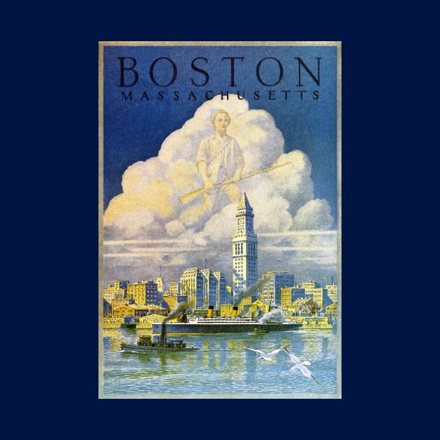 1930 Boston Massachusetts by historicimage