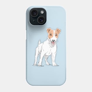 Jack Russell Illustration Phone Case