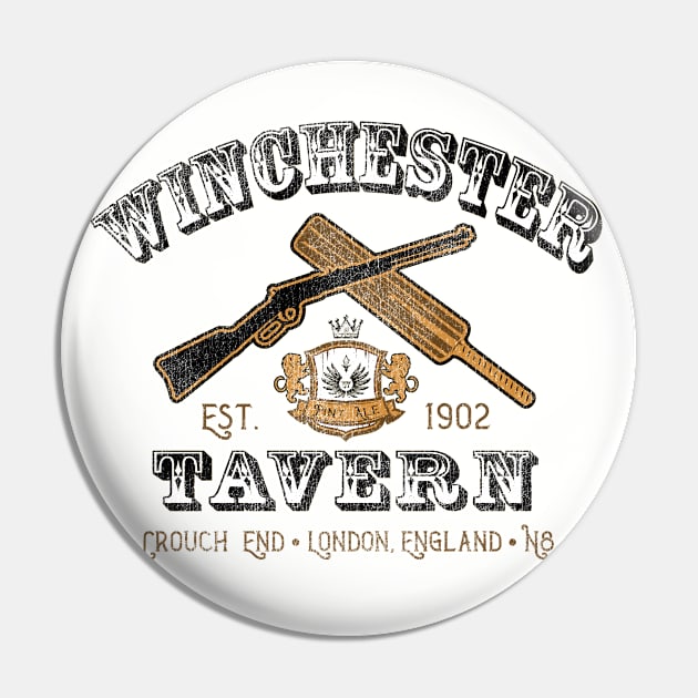 Winchester Tavern Lts Worn Pin by Alema Art