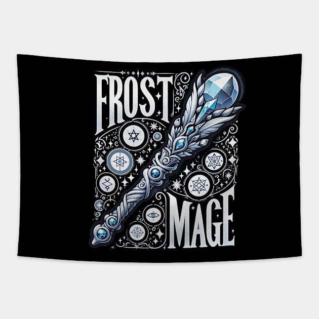 Frost Mage Tapestry by HUNTINGisLIFE