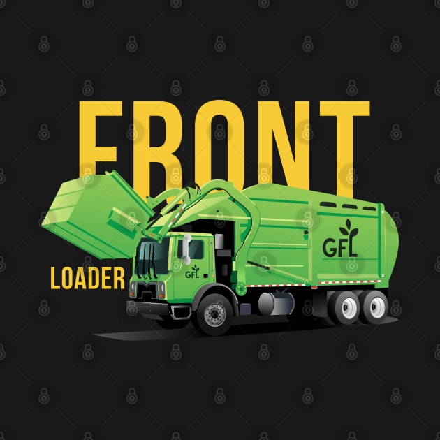 GFL Front Loader Garbage Truck by GarbageTrucksRule