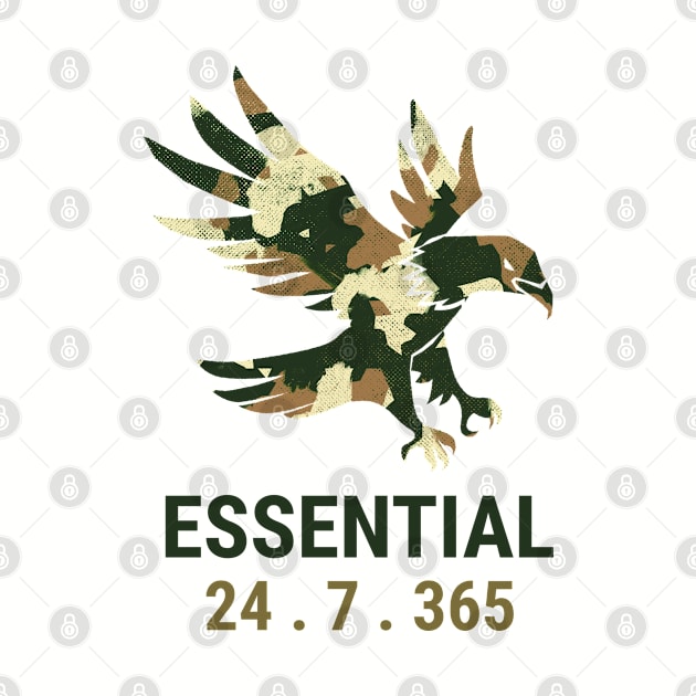 Essential 24.7.365 (Camo Eagle) by M is for Max