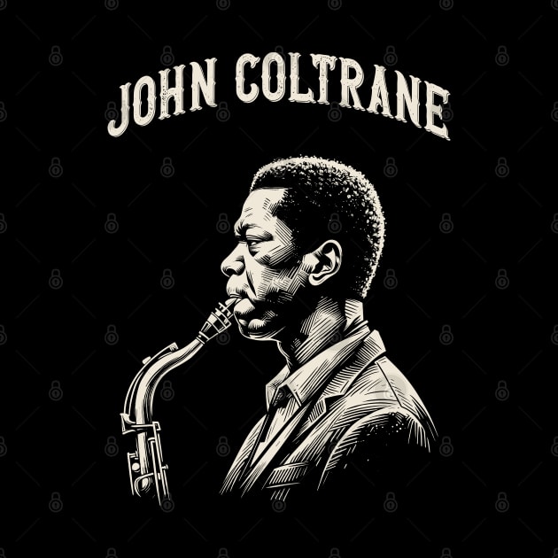 John Coltrane by Yopi