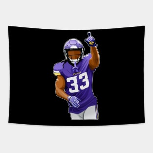 Dalvin Cook Point to The Crowd Tapestry