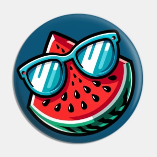 Cool Watermelon Pin