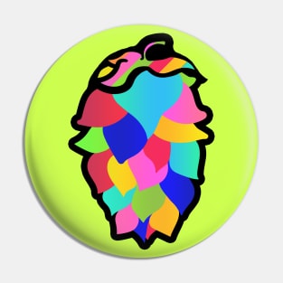 Neon Hop Large Pin