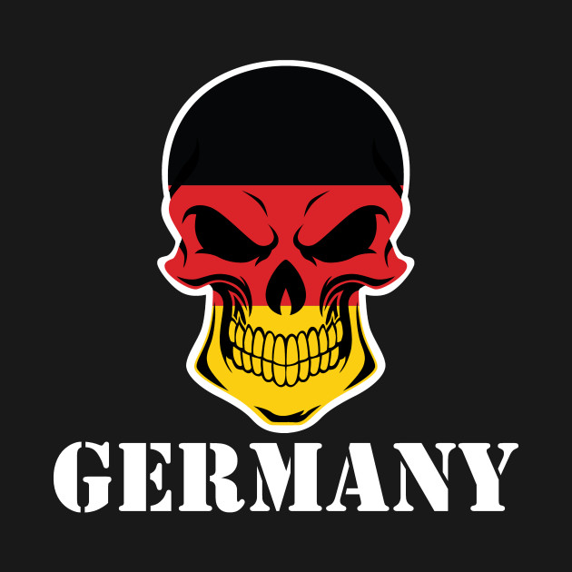 CLASSIC GERMANY GERMAN SKULL FLAG SWEATSHIRT SWEATER PULLOVER Deutschland Berlin