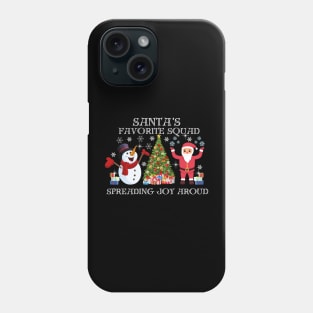 Santa's favorite squad. Phone Case