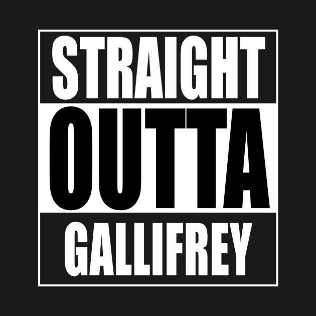 Straight Outta Gallifrey by welikestuff