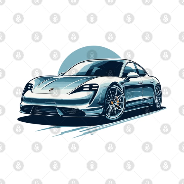 Porsche Taycan by Vehicles-Art