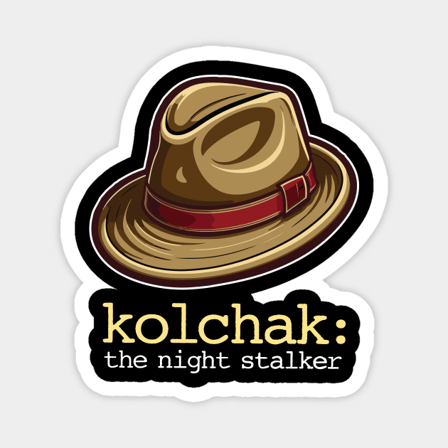 Kolchak Hat Magnet by vectrus