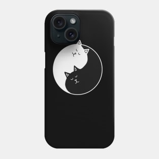 Yin Yang Cats, Cute Cats, Kitten Cat Lover Phone Case