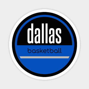 Dallas basketball Magnet