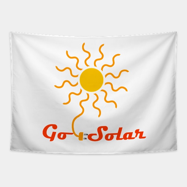 Go Solar Tapestry by Izmet