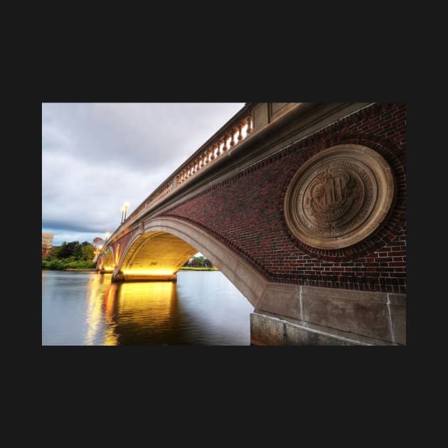 John Weeks Bridge Charles River Harvard Square Cambridge MA by WayneOxfordPh