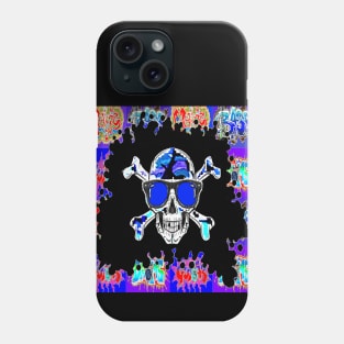 graffiti urban skull Phone Case