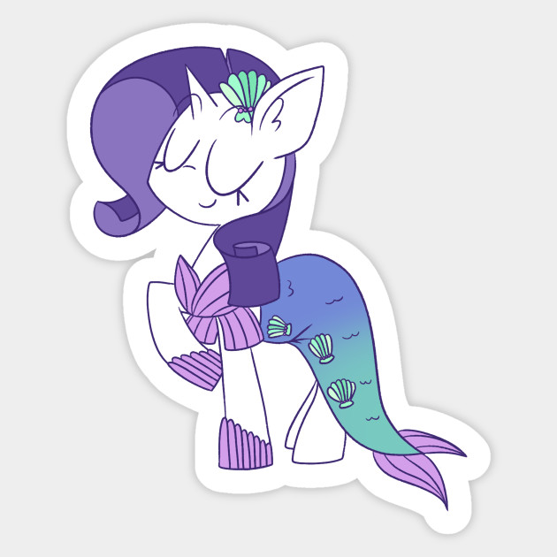 Halloween Rarity My Little Pony Sticker Teepublic Au