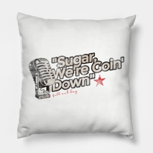 Sugar, We're Goin' Down - Greatest Karaoke Songs Vintage Pillow